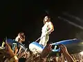 Concert Fréro Delavega à Tahiti en 2016.