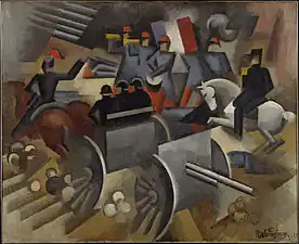 Artillerie (1911), New York, Metropolitan Museum of Art.