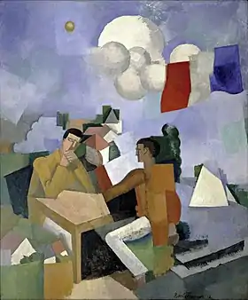 La Conquête de l'air (1913), New York, Museum of Modern Art.