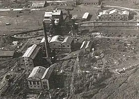 La fosse Saint-Pierre en 1949.