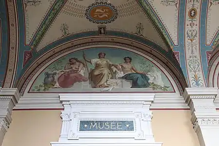 La Peinture, l'Architecture, la Sculpture (1870), musée-bibliothèque de Grenoble.