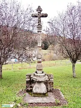 Croix de mission à Fresse (Haute-Saône, France).