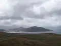 Vue de l'île Freycinet prise de l'île Herschel.