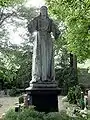 Christ de Michel Lock (de) (1848-1898) sur sa tombe