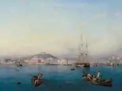 Friedrich Thøming, Pêcheurs à Naples (1848).