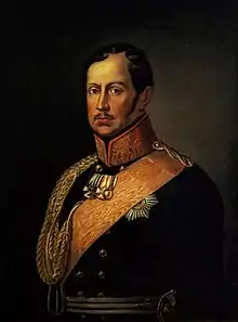 Le roi Frédéric-Guillaume III (vers 1840)