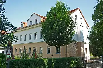 Dresde-Friedrichstadt : après la naissance de Paula Becker, maison familiale de la Friedrichstrasse 29 (aujourd'hui, la Friedrichstrasse 29 porte le no 46).