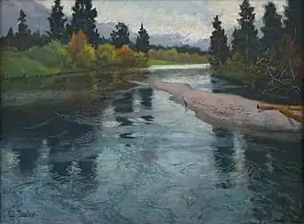 Une rivière 1883