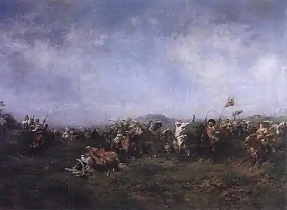 Eugène Fromentin, Une fantasia, Algérie (1869).