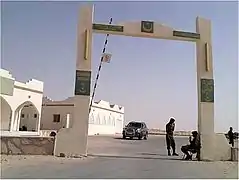 Poste-frontière mauritanien