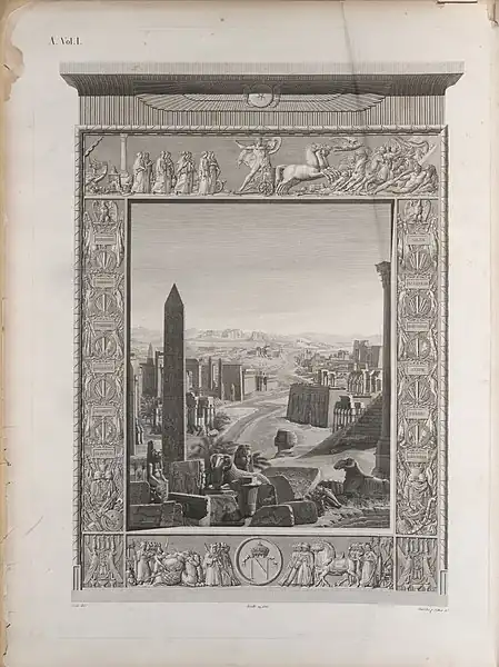 Description de l'Égypte Frontispiece.