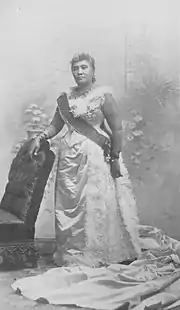 Liliʻuokalani, dernière reine d'Hawaï.