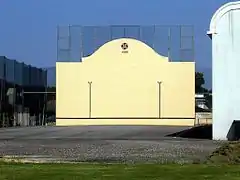 Fronton de Mimizan-Bourg (1985).