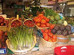 Fruits et légumes au marché d'Avignon