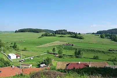 Frymburk : la campagne.