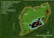 plan du fort