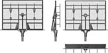 Antenne radar Type F432 D2.