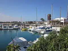 Le port de Caleta de Fuste.