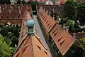 La Fuggerei, Augsbourg, construit 1516-1523 par Jakob Fugger en tant que fondation caritative