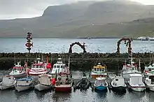 Bateaux de pêche des îles Feroe