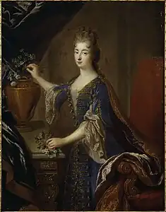 Marie-Anne de Bourbon, princesse de Conti (1666-1739).