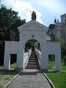 Escalier baroque.