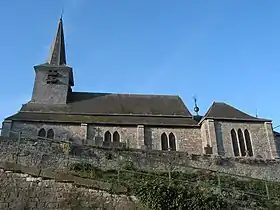 L'église St-Martin et château (S)