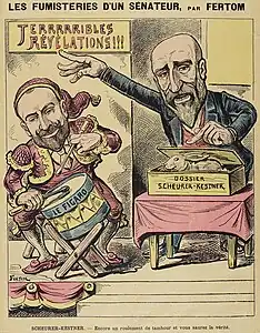 « Les fumisteries d'un sénateur » (Le Pilori, 5 décembre 1897).