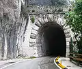 Entrée sud du tunnel romain.