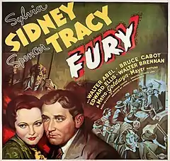 Description de l'image Fury (1936 US six sheet poster).jpg.