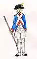 Fusilier de la Garde nationale, 1790-1791.