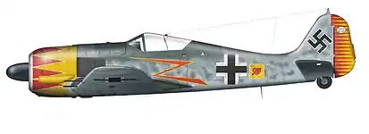 Le Focke Wulf Fw 190 A-5/U7 d'Hermann Graf