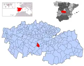 Localisation de Gálvez