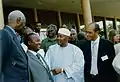 Le général Embaló entre Abdou Diouf et Amadou Toumani Touré.