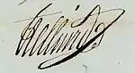 Signature de Anne-François-Charles Trelliard