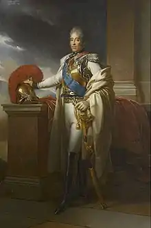 Charles-Philippe de France, futur Charles X en uniforme de colonel-général des carabiniers.