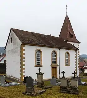 Église protestante de Mitschdorf.