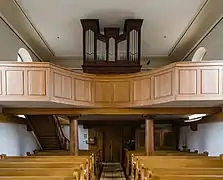 Orgue de l'église protestante.