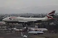 British Airways Boeing 747-400.