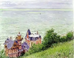 Villas à Trouville (1884), San Francisco, Montgomery Gallery.