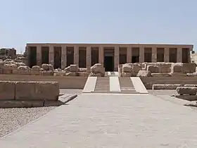 Image illustrative de l’article Temple funéraire de Séthi Ier (Abydos)