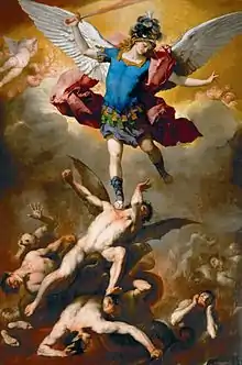 La Chute des anges rebellesLuca Giordano (vers 1666)