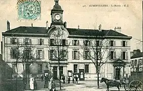 La mairie avant 1908.