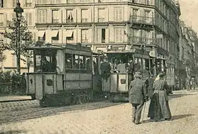 Image illustrative de l’article Tramway funiculaire de Belleville