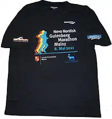 Maillot d'assistance au Marathon de Gutenberg 2011