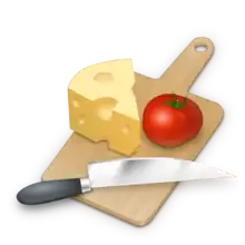 Description de l'image GNOME Recipes logo.png.