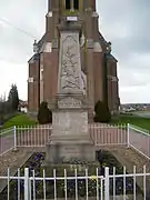 Le monument aux morts.