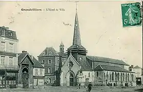 Grandvilliers avant la Première Guerre mondiale.