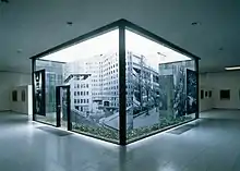 Installation d'Aglaia Konrad au Musée Dhondt-Dhaenens, Deurle (1997)