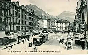 Image illustrative de l’article Ancien tramway de Grenoble